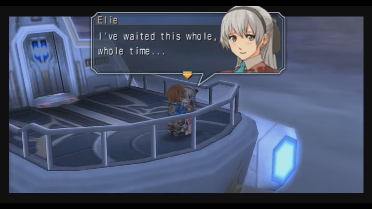 Trails of Azure - Lloyd and Elie kissed in the final bonding