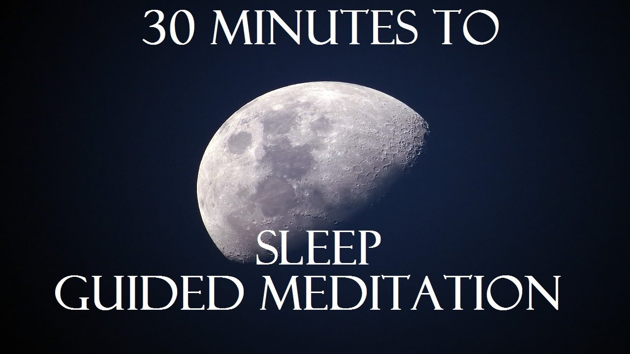 Guided meditation for deep sleep within 30 minutes ( VOICE ONLY )