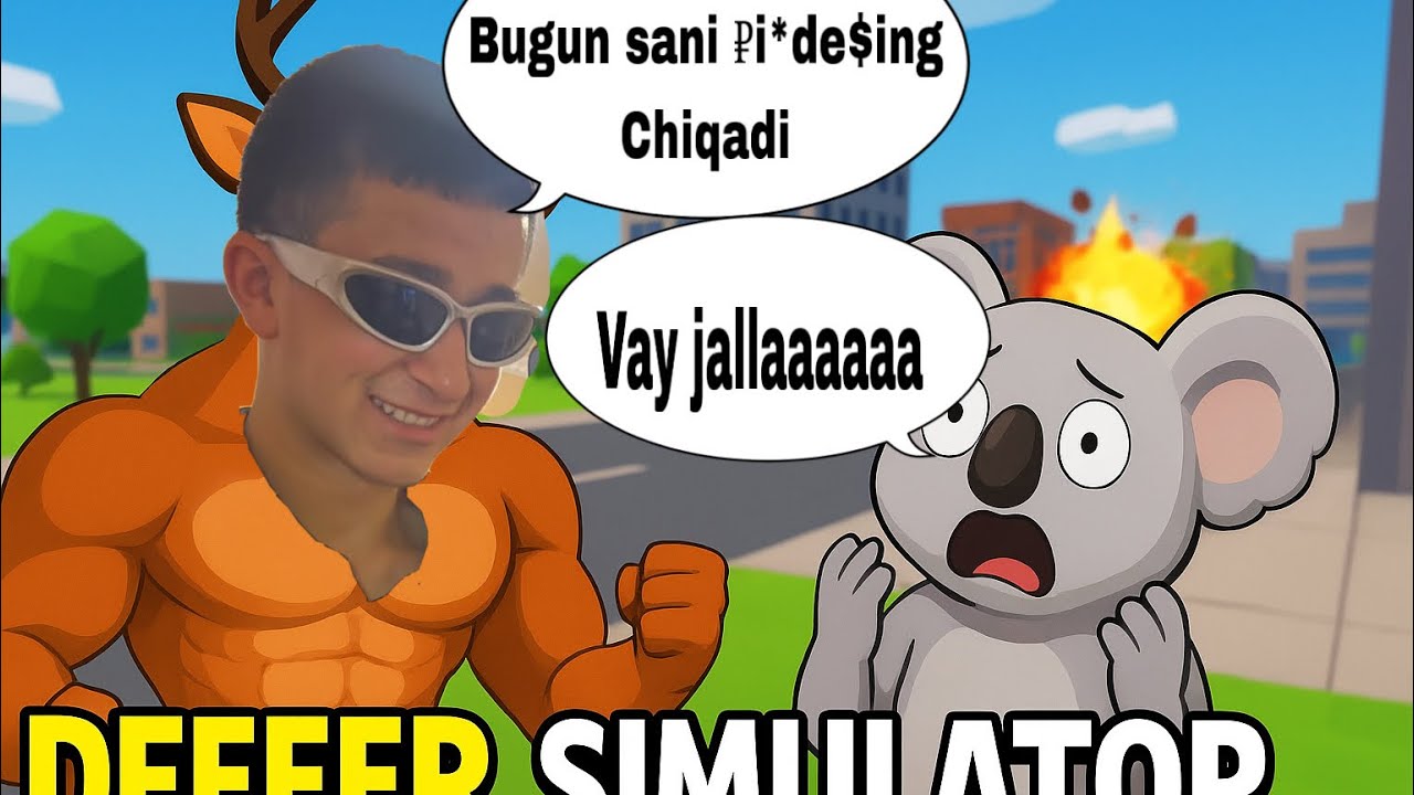 Deeeer simulator da “bugu SIMULATOR “ da KUALA NI YUQ qilamiz !