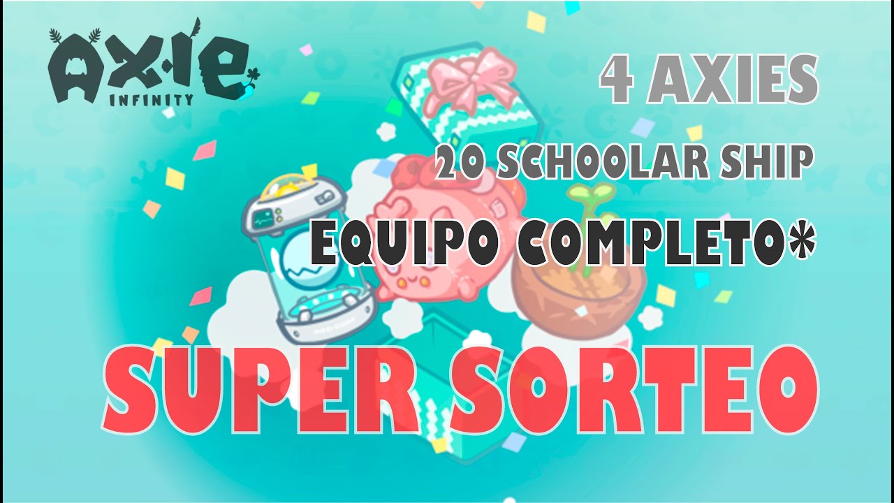 🚀 El mayor SORTEO de AXIE INFINITY de la HISTORIA 🚀 ¡ SABADO 10 DE JULIO en Twitch !| 2021