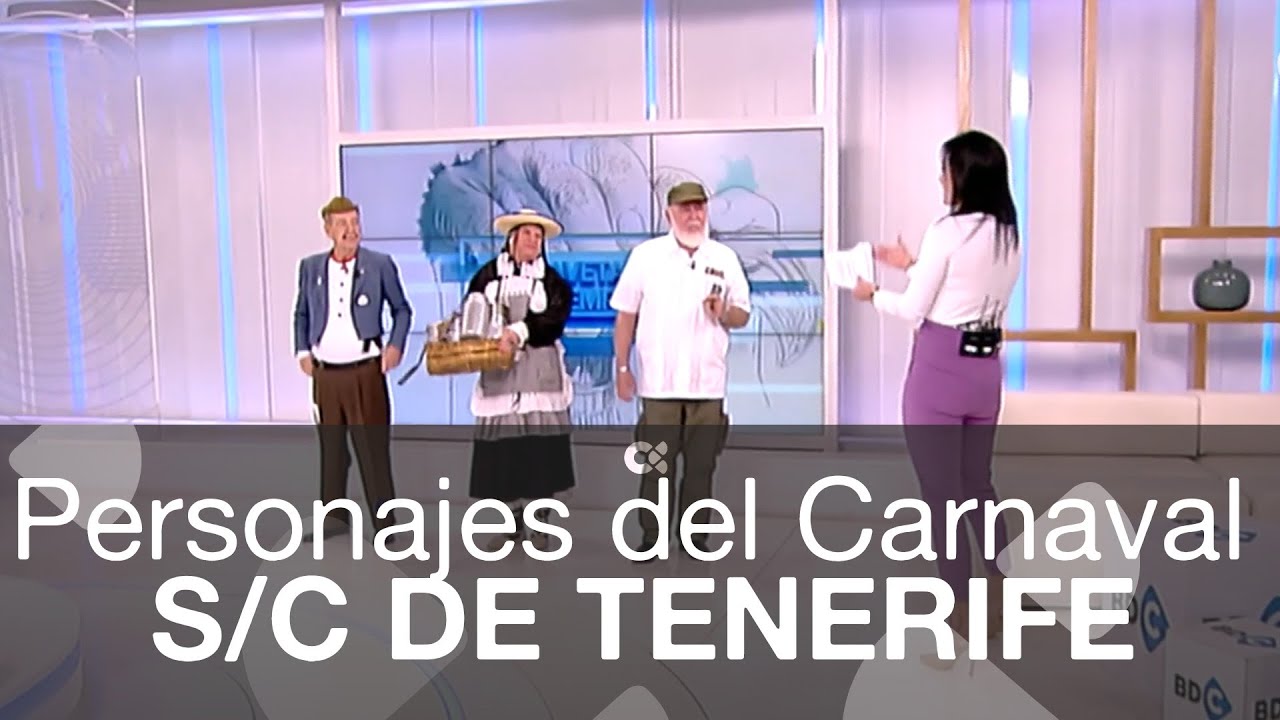 Los personajes del Carnaval de Santa Cruz de Tenerife