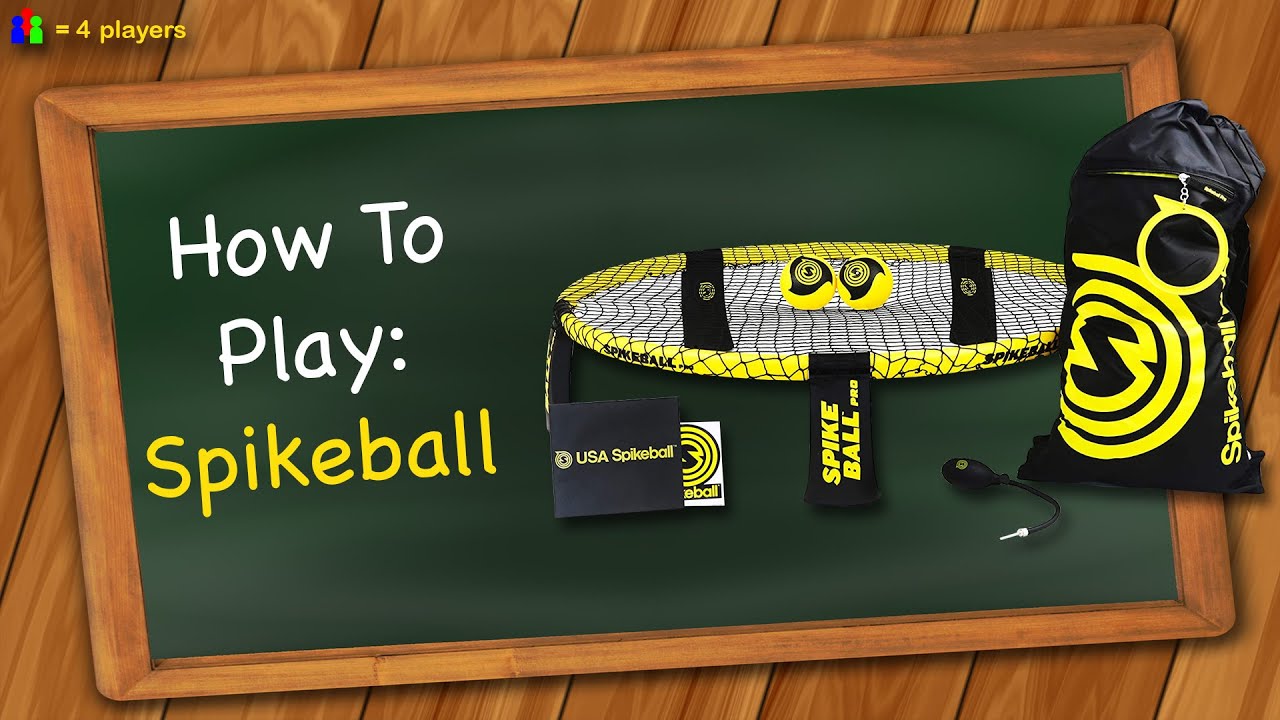 How to play Spikeball