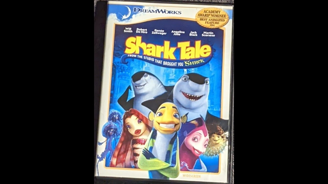 Opening to Shark Tale 2005 DVD (2006 reprint)
