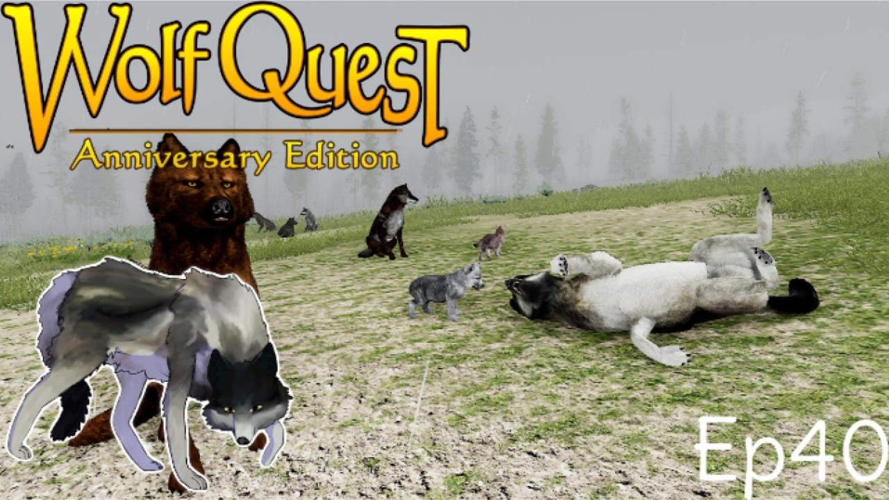 A Litter of Spring Touched Pups!!!🐺🍀Ep40 • Wolfquest