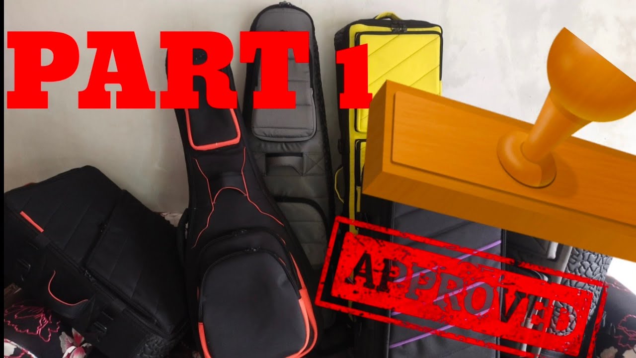 How to Make Trapezoid Gig BAG Part 1 🎸🎸