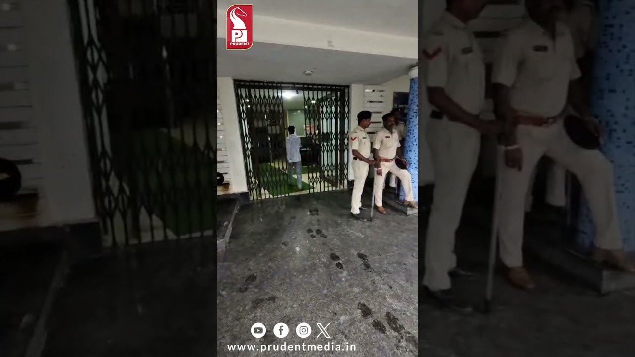 Police Deployed at Vidyut Bhavan Ahead of Smart Meter Protest