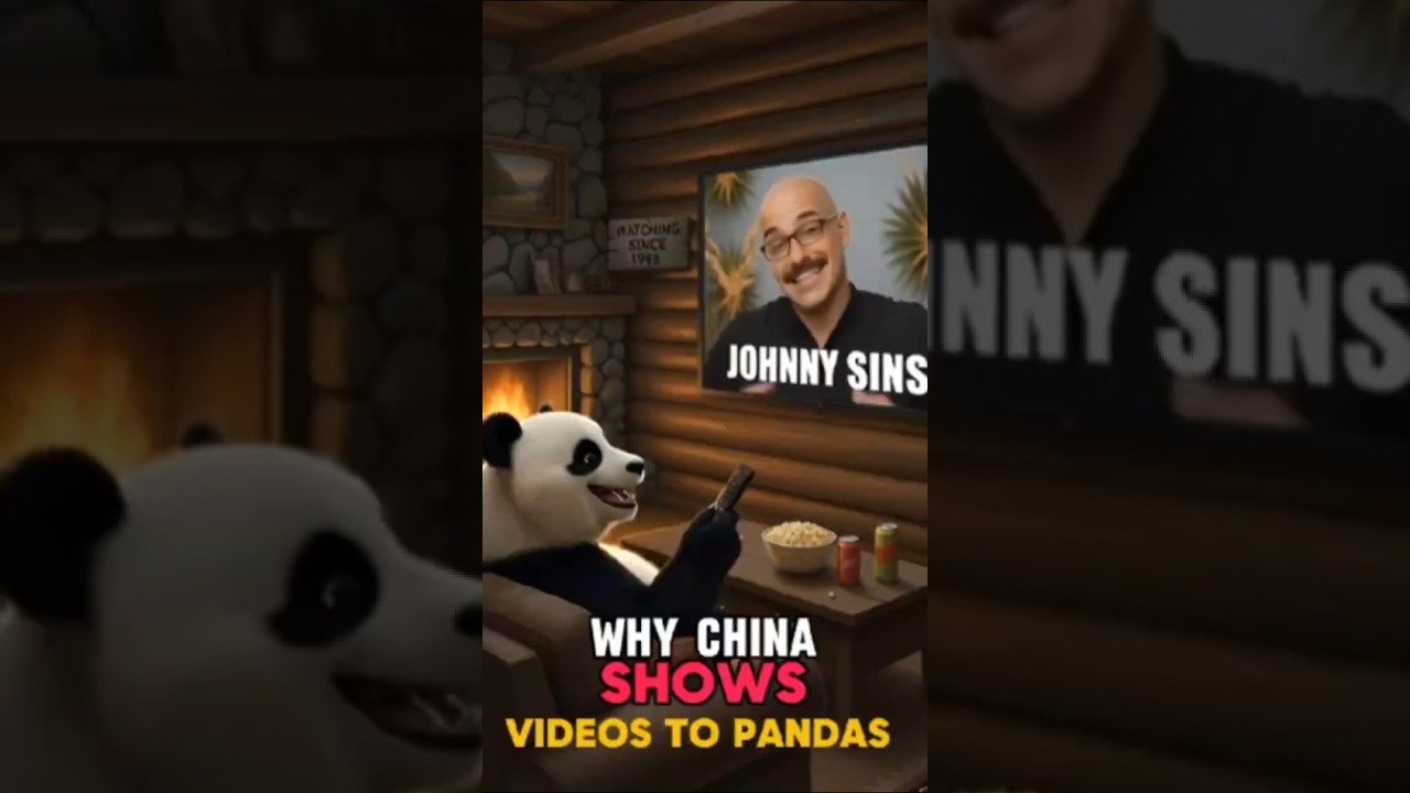 Почему Китай показывает видео пандам? 🐼|#панда #дикаяприрода #китай #3анимация #анимация #коротко...