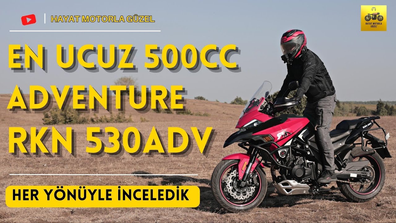 Hesaplı 500cc Adveture Arayanlara | RKN 530ADV İnceleme | Hayat Motorla Güzel