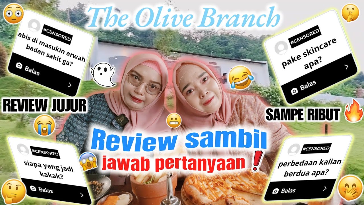 RIBUT SAMA KEMBARAN GARA GARA JAWAB PERTANYAAN DARI NETIJEN DI THE OLIVE BRANCH TAMAN DAYU JATIM