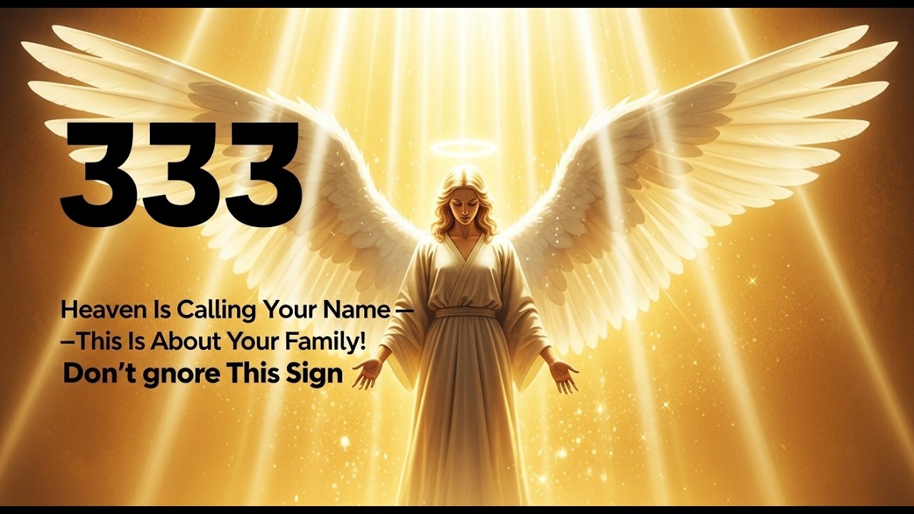 🕊️ 333 Angels Say: Your Name Was Called In Heaven —It’s About Your Family