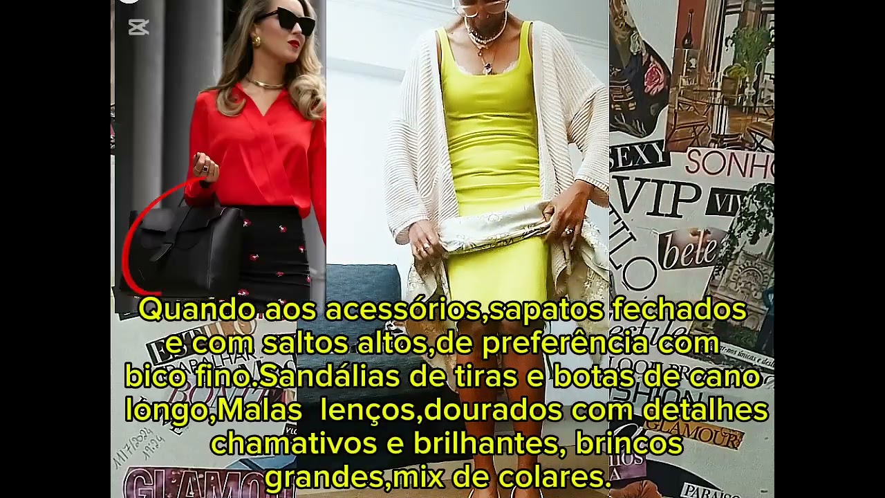 Visual Alegre, fluido no Estilo Sexy💛