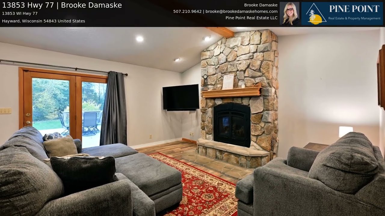 Hayward, Wisconsin Home for Sale on 9+ Acres | 13853 Hwy 77 | Pine Point Real Estate