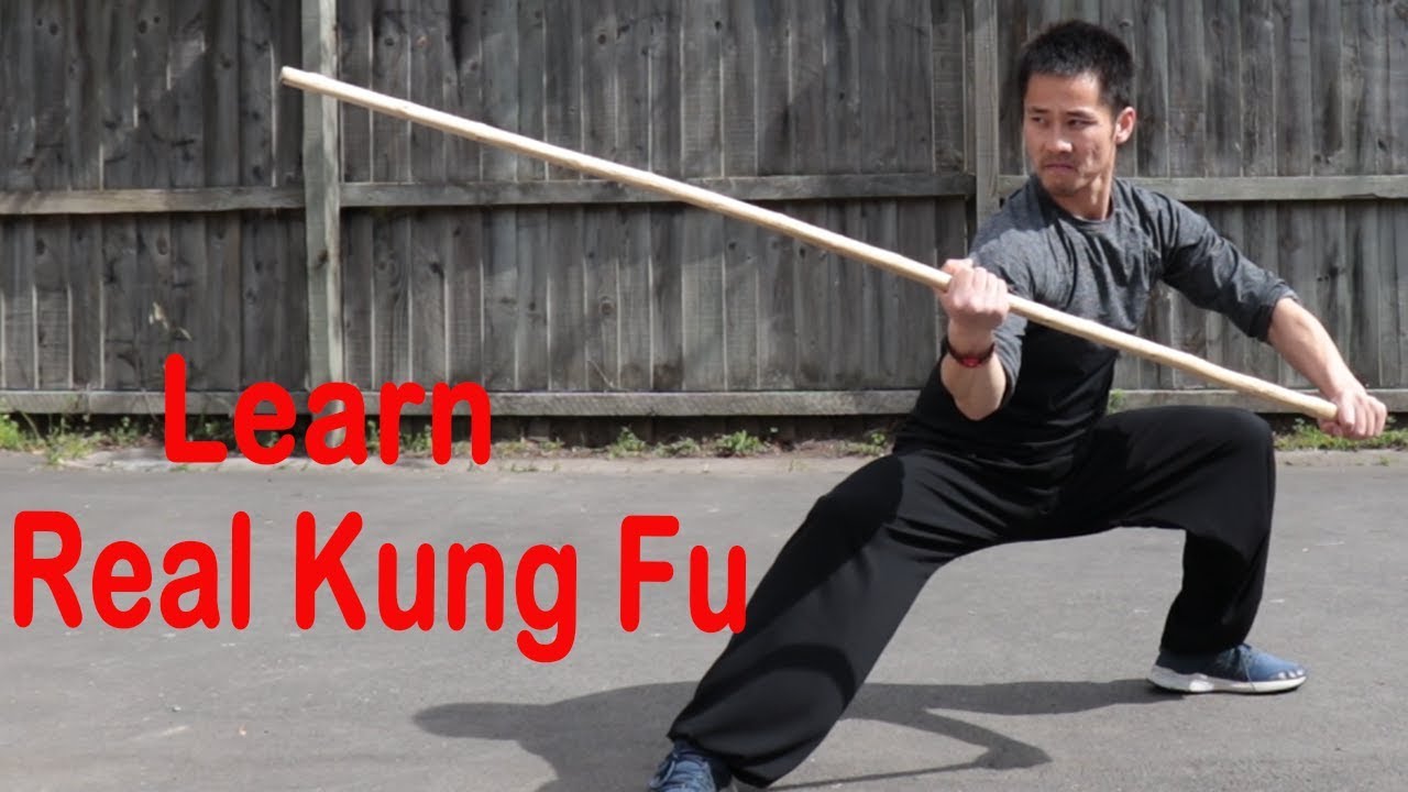 Shaolin Kung Fu Wushu Basic Bo Staff Training Session 2