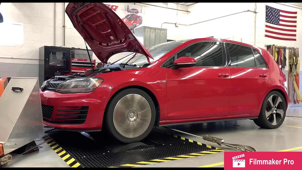 MK7 GTI dyno EQT XL Turbo, United Motorsport Flex