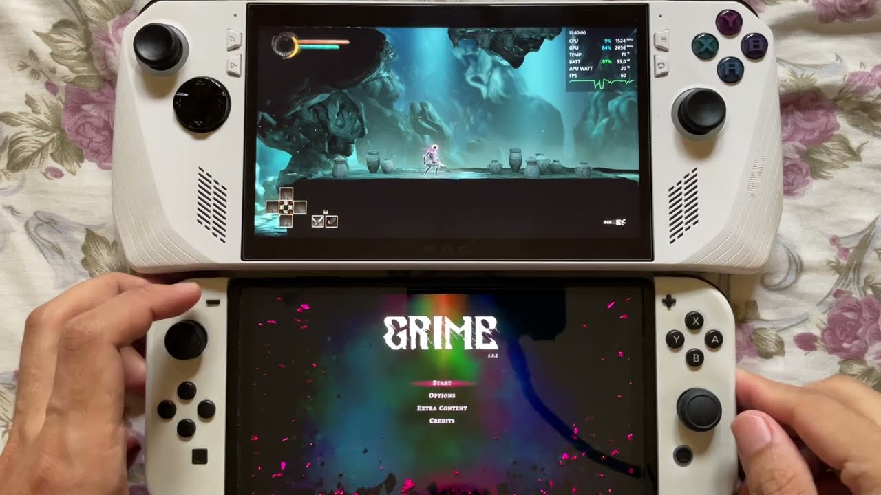 Grime - Nintendo Switch 60 fps | Asus Rog Ally (pc handheld)