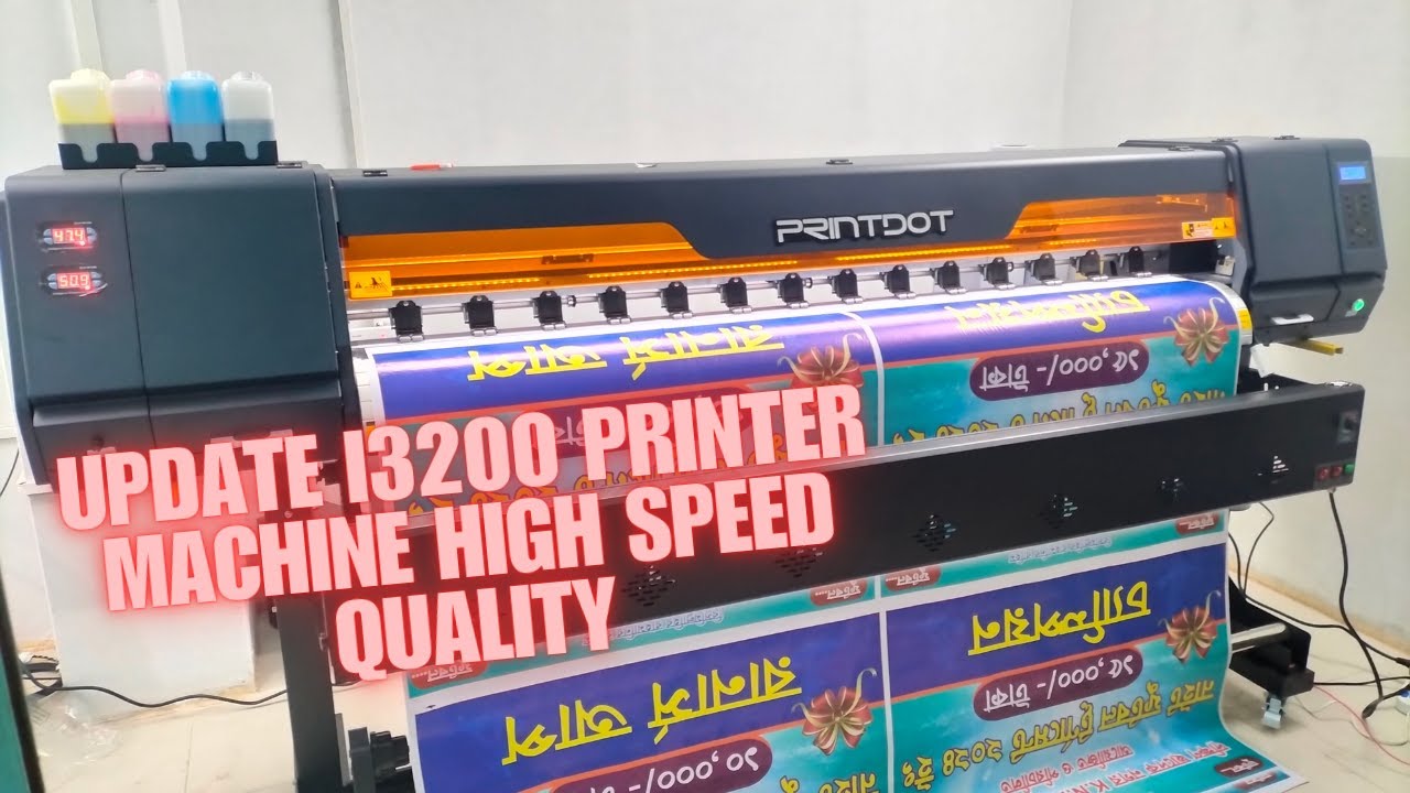 PRINTDOT||Model:EP1901-D3||i3200 Hoson printer machine||i3200 eco solvent printer||Banner Machine