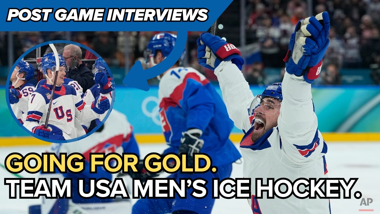 'Everything on the table' | Team USA Men's Hockey is Headed to the Gold Medal Game