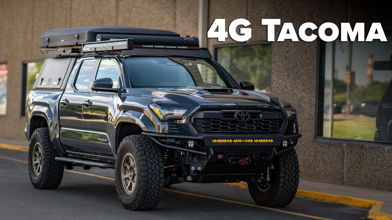 Never Seen Before: 4th Gen Tacoma Build with SmartCap, iKamper Skycamp DXL & 270 Awning!