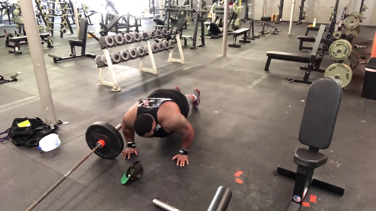 Julius Maddox (week 8) training session