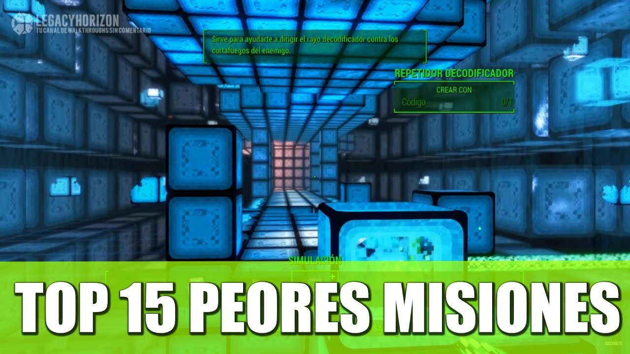 FALLOUT 4 | TOP 15 PEORES MISIONES