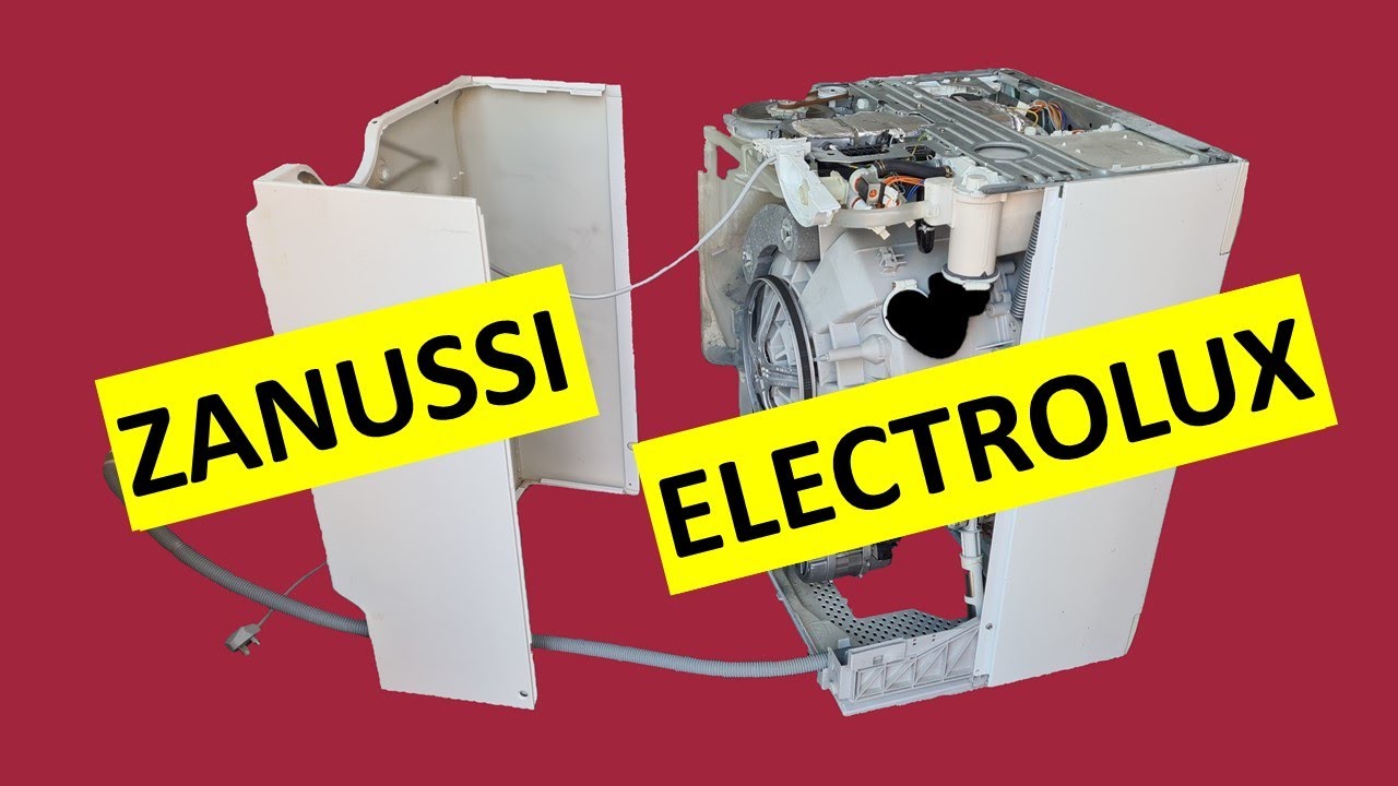 Zanussi / Electrolux washing machine disassembly