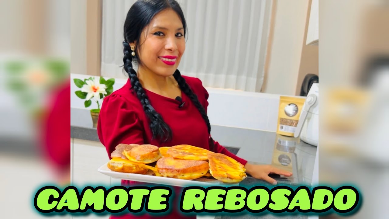🥰Camote Rebosado (receta saludable)🥰