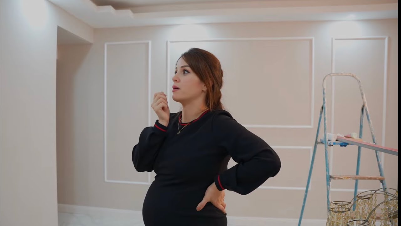 النتيجة النهائية لديكور الصالة 🙈 كل تفاصيل العمل👇🏻❤️