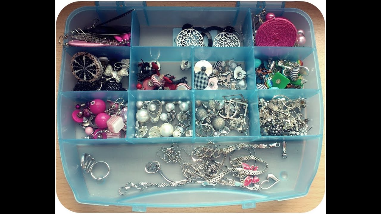 Moje sbírka náušnic.