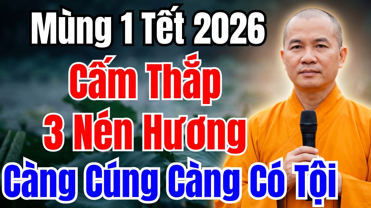 Đừng Thắp 3 Nén Hương Mùng 1 Tết Khi Chưa Hiểu Rõ Điều Này – Cầu Phúc Gặp Họa