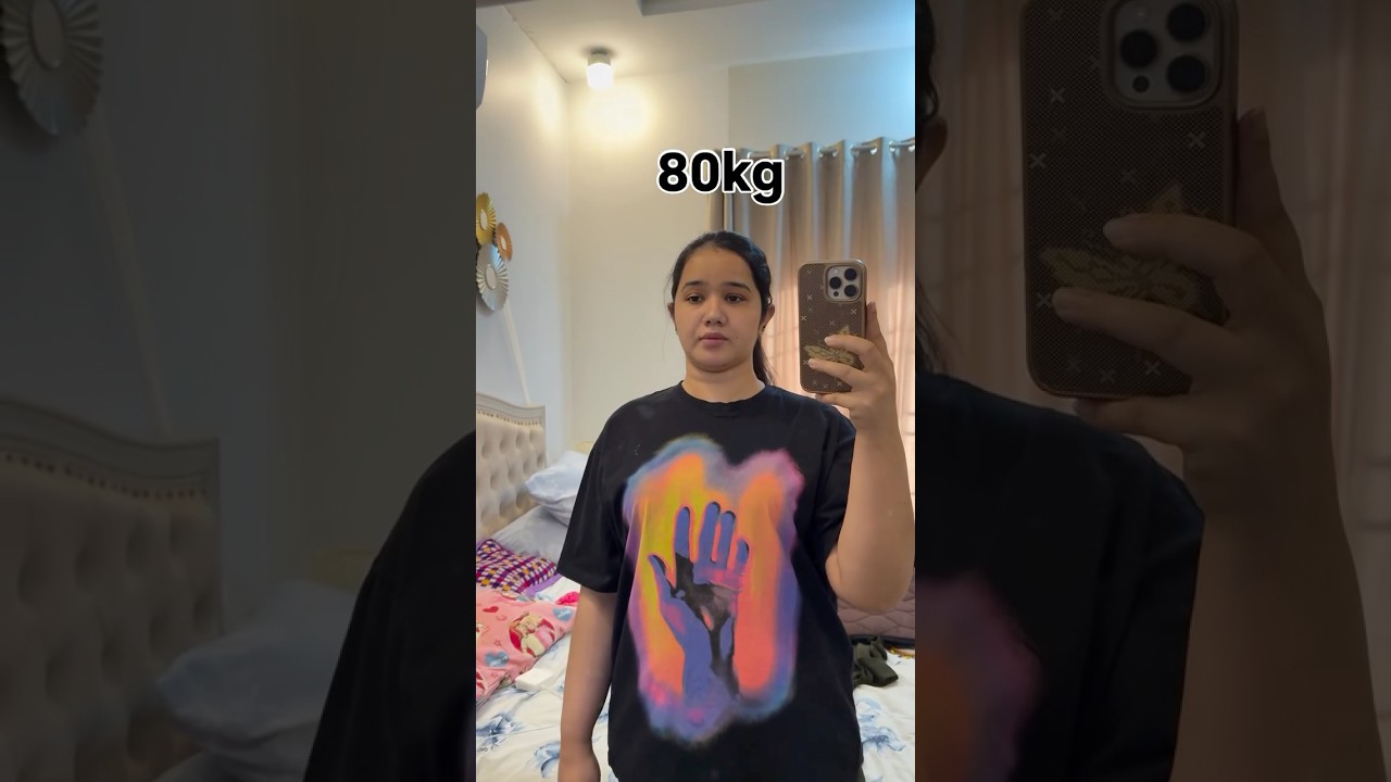 80kg-70kg 😍 #sitarayaseen #gym #weightloss #weightlossjourney #transformation #workoutvideos