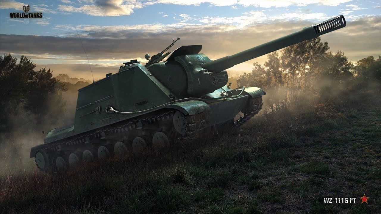 WZ-113G FT — 90% ИДЕМ К 3 ОТМЕТКЕ НА  МОЩНОЙ КИТАЙСКОЙ ПТ - САУ 10-го УРОВНЯ