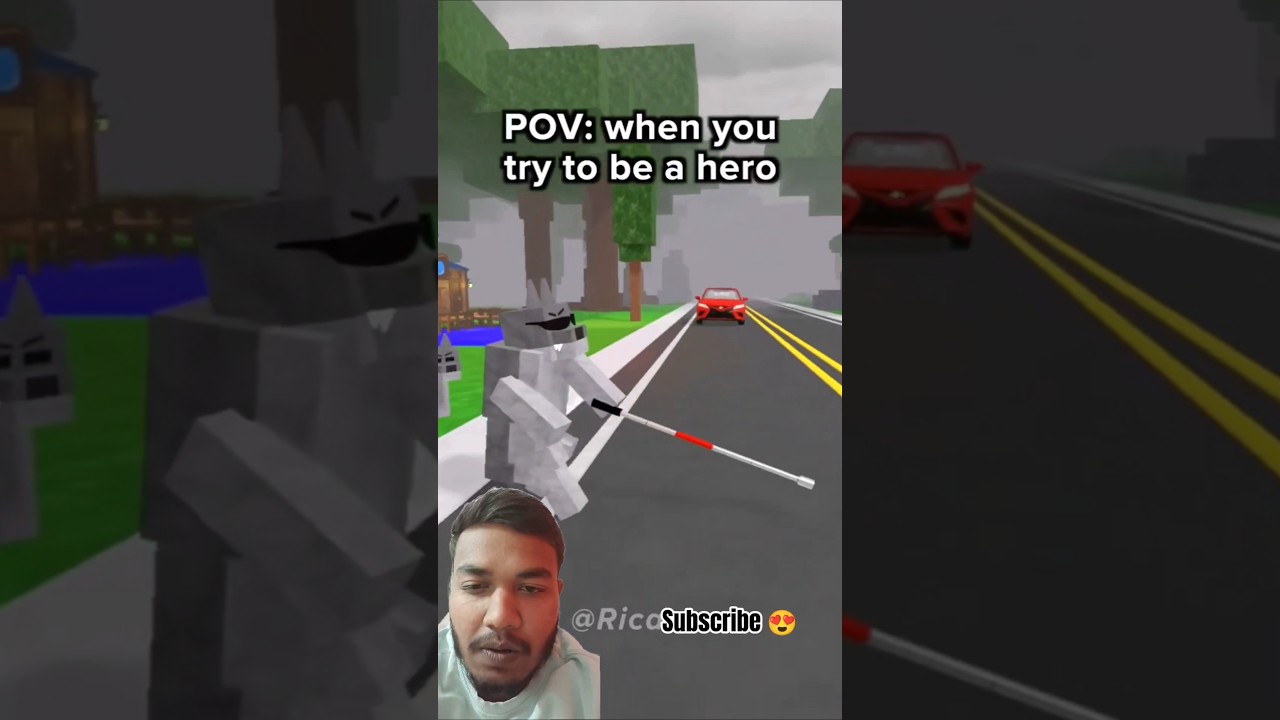 POV: when you try to be a hero 