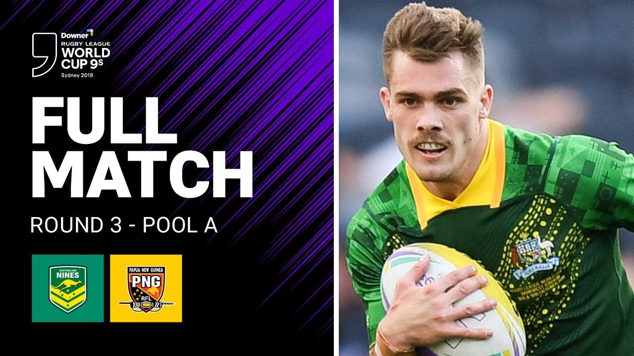 NRL Highlights | Australia v Papua New Guinea | 2019 Rugby League World Cup 9s