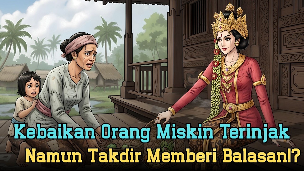 Kebaikan Orang Miskin Dikhianati, Takdir Memberi Balasan Setimpal! |cerita rakyat