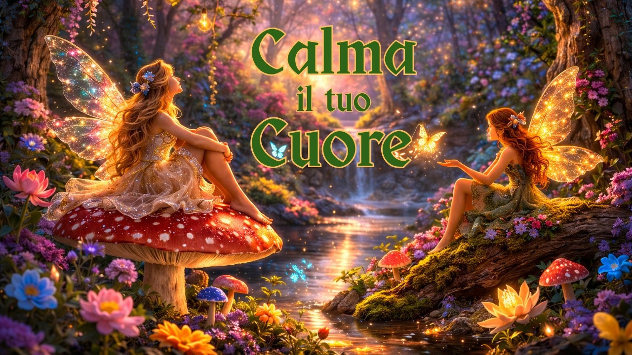 🧚 Rilassa la Mente e calma il cuore | Musica curativa