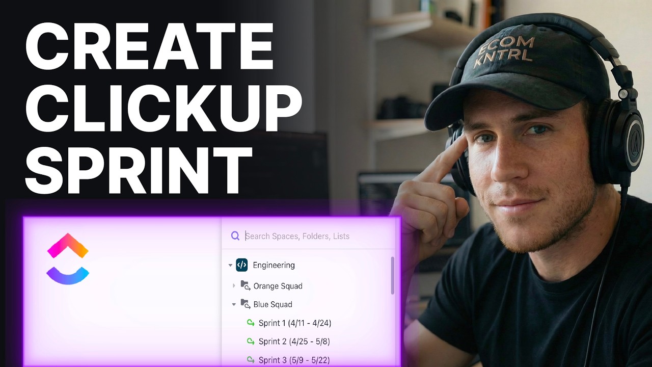 How To Create A Sprint In ClickUp (2026) | Agile Workspace