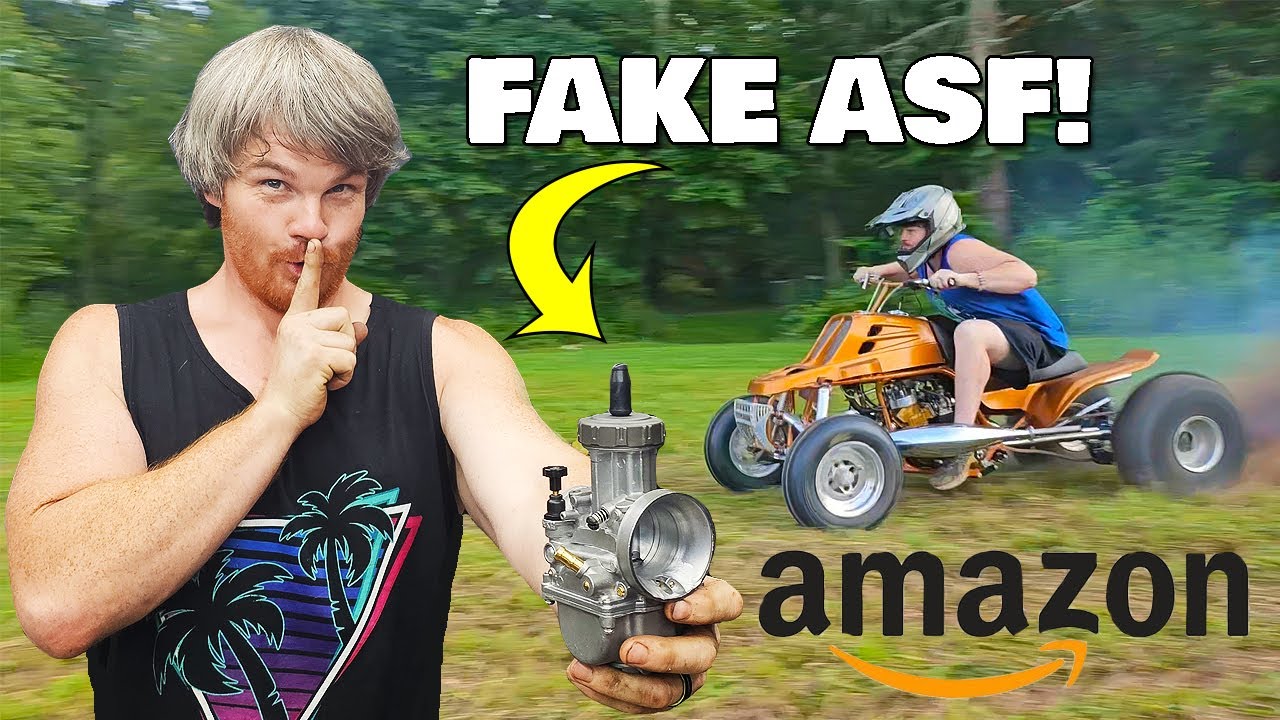 Will $37 Amazon Carbs Destroy a $15,000 Yamaha Banshee? (Testing MYTHS!)