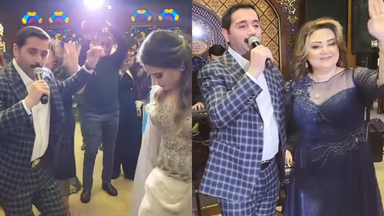 İzzət Bağırov bacısı Və Almaxanımla belə rəqs etdi.Həm oxudu həmdə oynadı