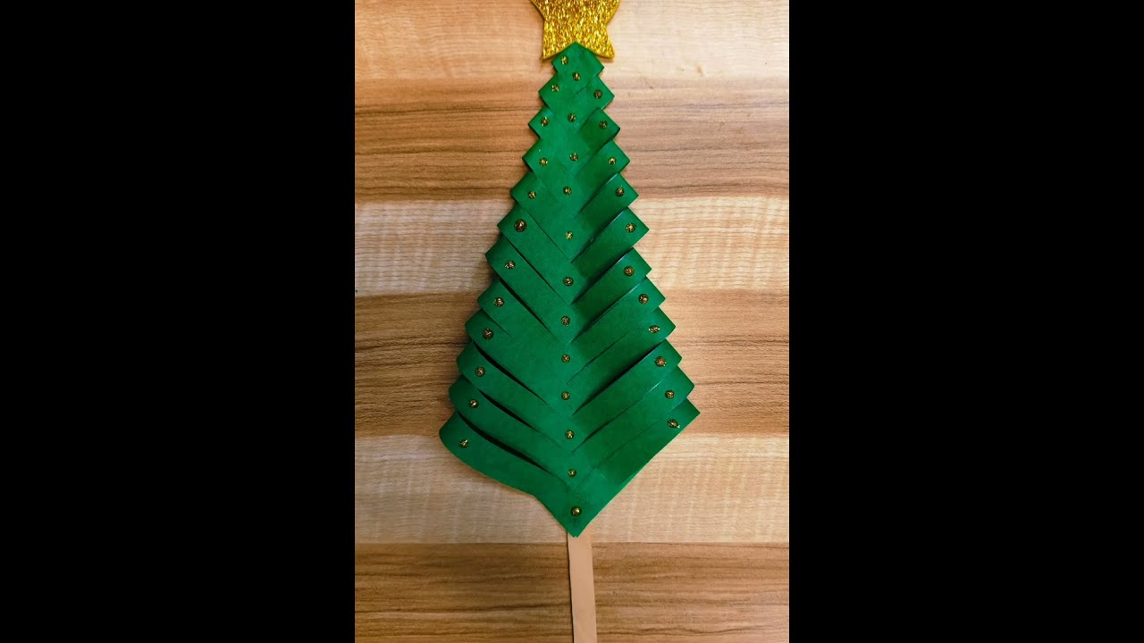 🌲Christmas tree simple craft 🌲