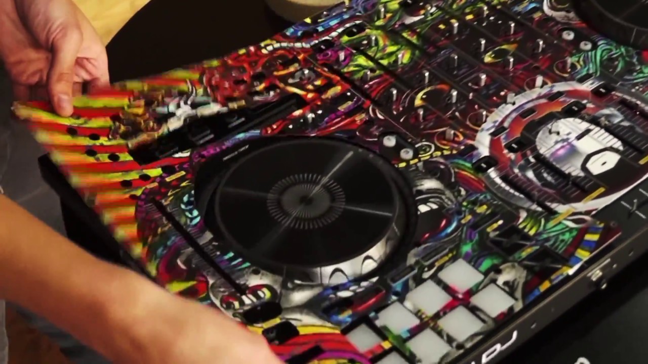 Denon MC7000 Custom Skin Installation Demo by StyleFlip