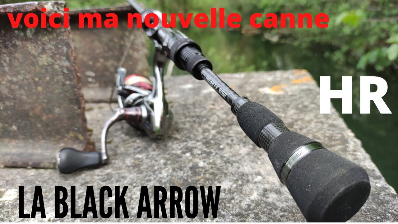 Voici ma nouvelle canne HEARTY RISE , la BLACK ARROW!!!