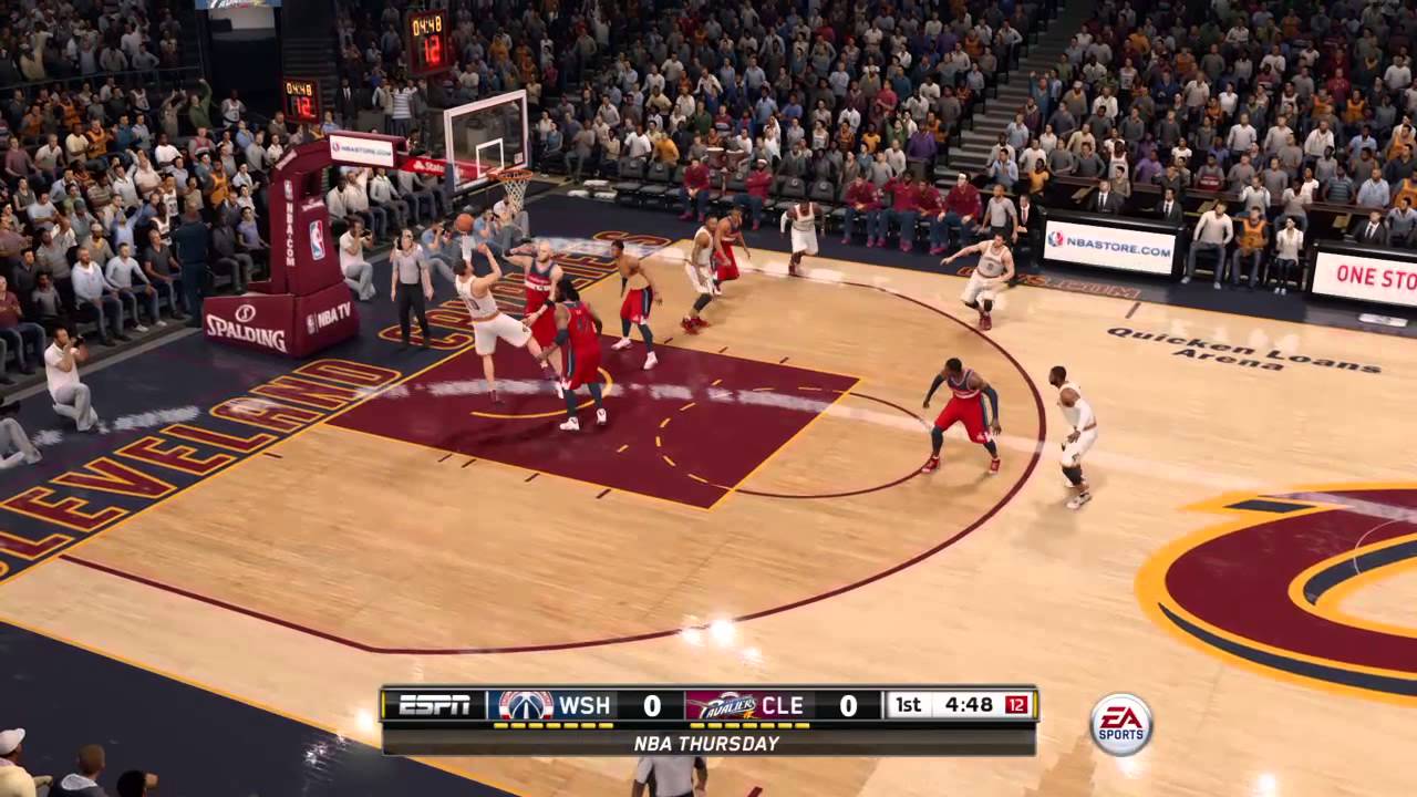 NBA LIVE 16 DEMO glitch