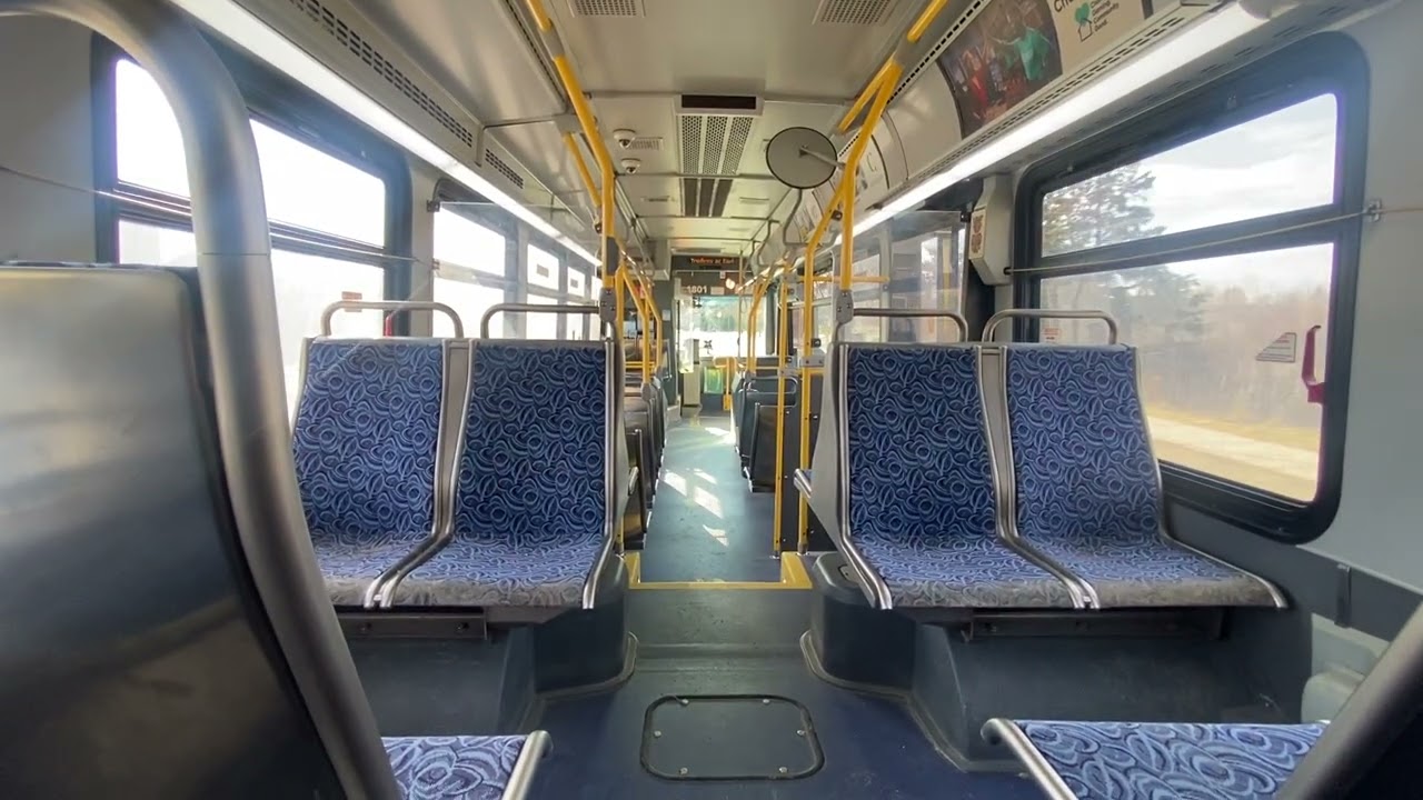 (Ride Video) Milton Transit | 2017 Novabus LFS 1801 | On Route 3 Trudeau Special day