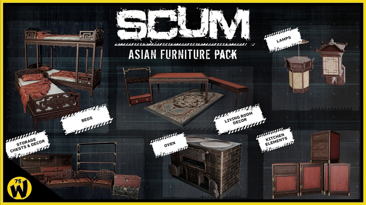 SCUM 1.2 &ndash; Aktualizacja z okazji Nowego Roku Księżycowego/Nowy model kobiety/Nowy dodatek do pobrania/Balansowanie rozkładu + Więcej