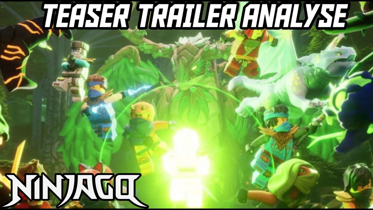 Aufstieg der Drachen STAFFEL 4 Teaser TRAILER Analyse! | LEGO Ninjago Deutsch