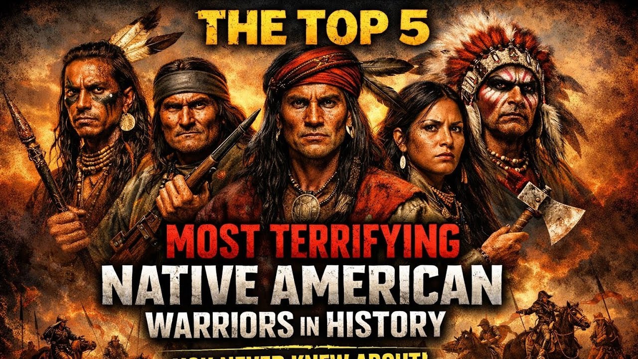 The Top 5 Most Terrifying Native American Warriors in History You Never Knew About