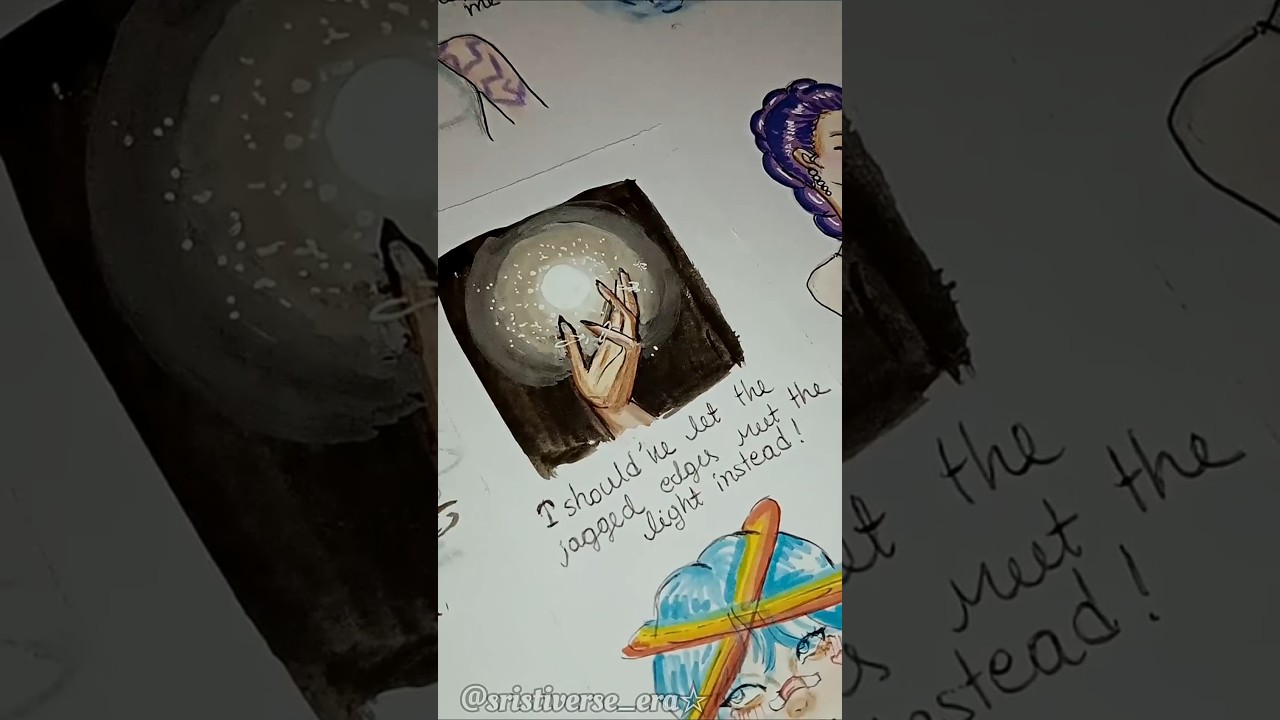 what it sounds like lyrics art✨#art#lyricsart#kpop#kpopdemonhunters#huntrix#music#fypviralシ#trend