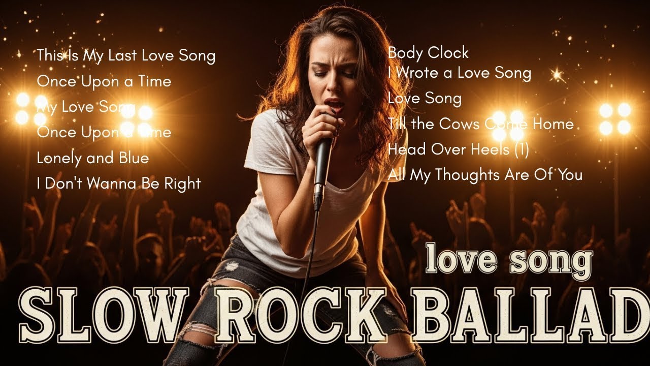 Best Slow Rock Love Songs &ndash; Deep Romantic Rock Ballads for True Music Dreamers