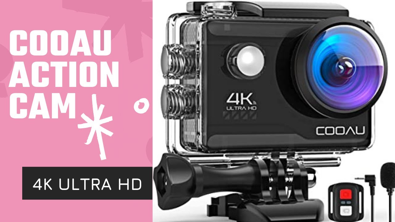 COOAU / Cooau 4k Action Camera Setup / Action Cam Unboxing and Review