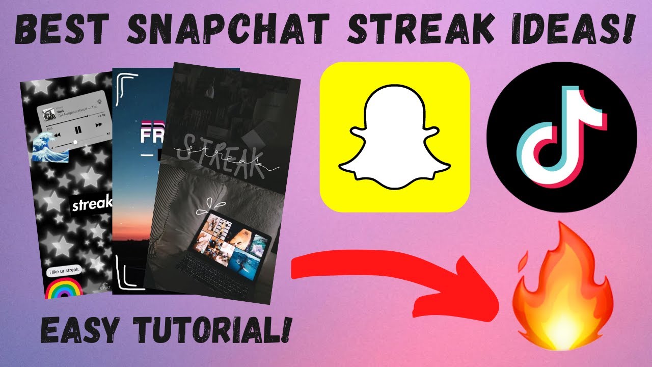 Best Snapchat Streak Ideas! (Easy Tutorial)